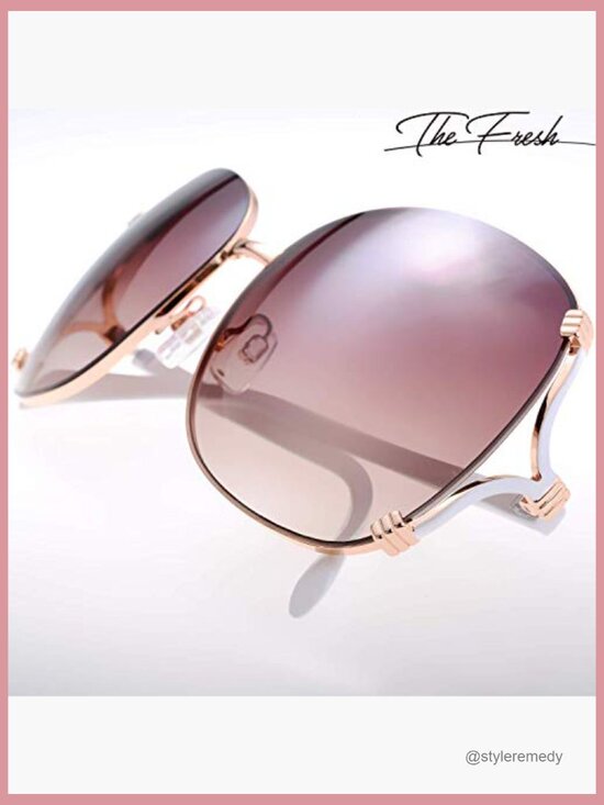 Metal Frame Polarized Sunglasses with UV400 Protection main image 6